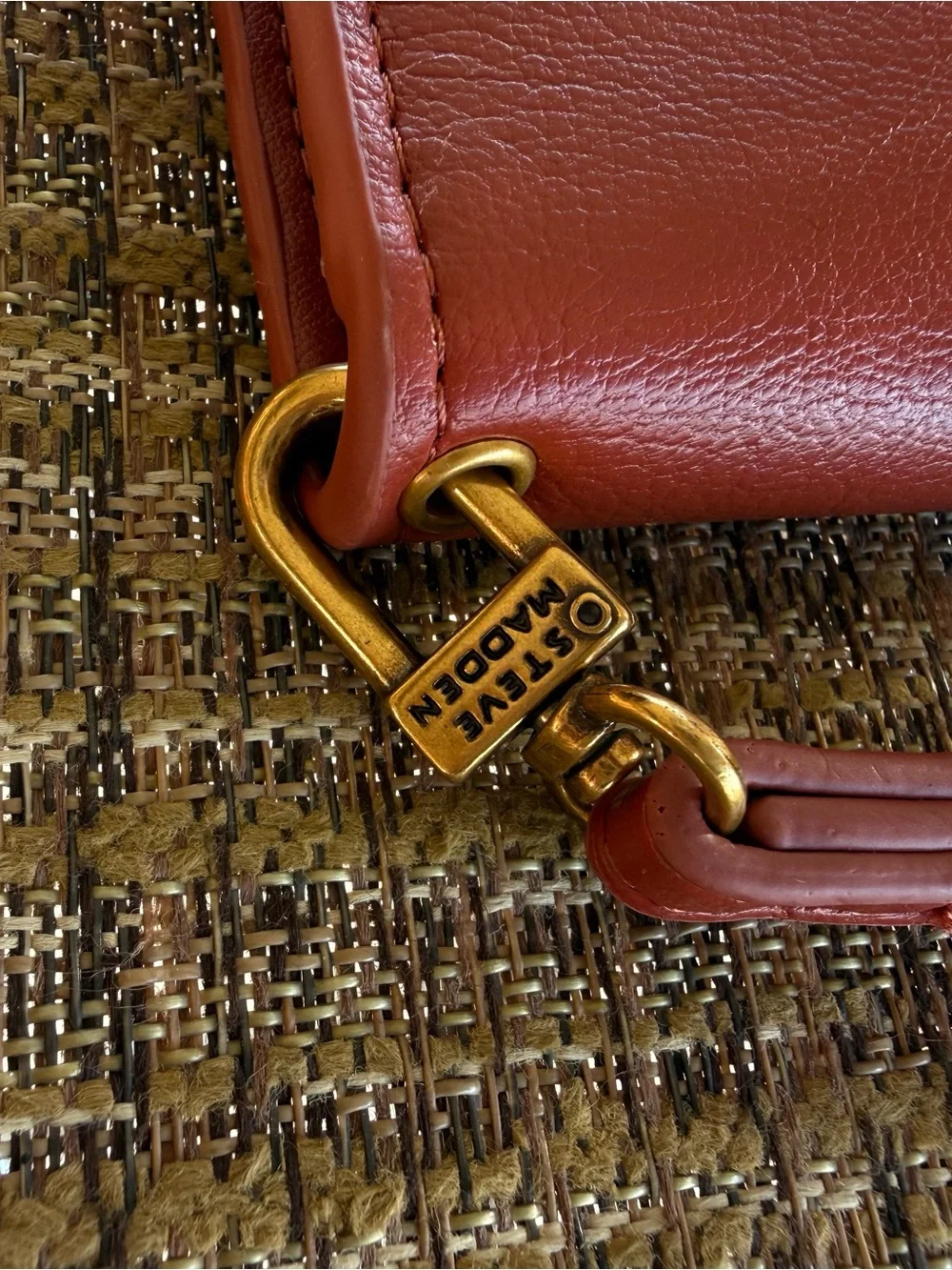 Steve Madden dark red
